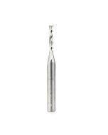 Amana tool 51766 SC CNC Spiral Double O Flute, Plastic Cutting 1/8 Dia x 3/4 CH x 1/4 Shank x 2-1/2 Inch Long Up-Cut Router Bit