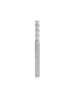 Amana tool 51830 CNC Solid Carbide Aluminum and Acrylic Cutting 55 Deg Helix End Mil 1/8 Dia x 1/2 Cut Height x 1/8 Inch Shank