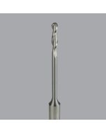 Onsrud 52-240BL Solid Carbide router, 2 flute, ballnose, upcut