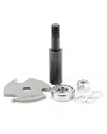 Amana tool 53407-1 Slotting Cutter Assembly 3 Wing x 1-7/8 D x 5/32 CH x 1/2 Inch SHK Router Bit