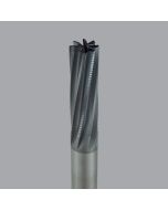 Onsrud 54-785 Solid Carbide router, 6 flute, upcut, Fet 2.0 coated