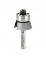 Amana 47184 Carbide Tipped Dynabit Laminate Bevel Trim 15 Deg x 3/4 Dia x 3/8 x 1/4 Inch Shank
