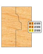 FREEBORN - PC-27-010 - CARBIDE WINDOW SASH SET Shaper Cutter