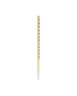 Amana tool HSS1212 Foam Cutting Square End 1/4 D x 4 CH x 1/4 SHK x 6 Inch Long Extended Reach CNC High Speed Steel (HSS) TiN Coated 4-Flute Spiral Up-Cut Router Bit