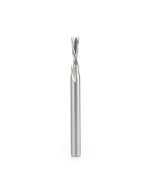 Amana tool HSS1651 HSS Spiral Aluminum Cutting Double Flute Down-Cut 3/16 D x 5/8 CH x 1/4 SHK 2-7/8 Inch Long Router Bit