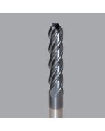 Onsrud MXB2650510 0.2500 in Dia MaxQ Ball Nose Long Length 4 FL