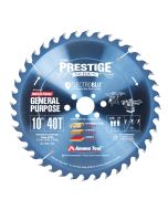 Amana tool PR1040-30C Electro-Blu Carbide Tipped Prestige 10 Inch D 40T ATB, 18 Deg, 30mm Bore, Non-Stick Coated Circular Saw Blade