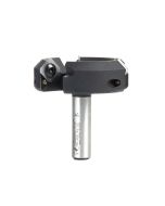 Amana tool RC-2261 Spoilboard Insert Carbide 3 Wing, Surfacing, Planing, Flycutting & Slab Leveler 2-1/2 Diameter x 1/2 SHK Router Bit with Anti-Kick Back Design