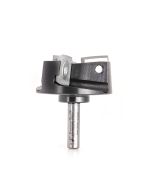Amana tool RC-3402 CNC Insert Solid Carbide 3-Flute Face Miling Non-Ferrous Metals 1-5/8 Dia x 15mm x 1/4 Inch Shank End Mil / Router Bit