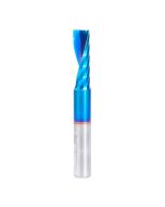 Amana tool 57368-K, CNC Spektra Coated SC Spiral O Single Flute, Improved Surface Finish Plastic Cutting 3/8 D x 1-1/8 CH x 3/8 SHK x 3 Inch Long Up-Cut Router Bit with Mirror Finish