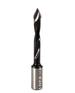 Whiteside DT250-70 RH Dowel Drill Thru Hole V-Point CT 1/4CD 70mmOAL