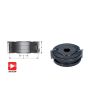 Amana 61248 STEEL SHAPER 120MM/1-1/4"BORE