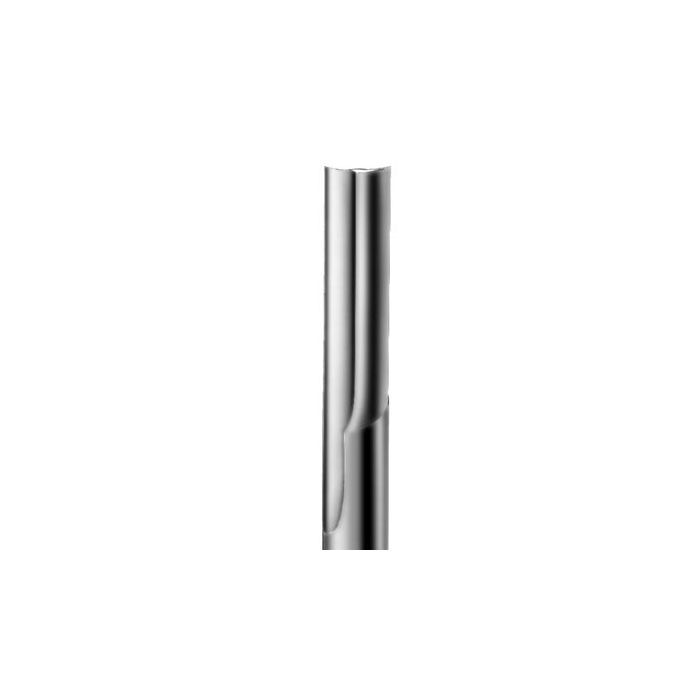 ONSRUD 11-07 1/4" High Speed Steel One Flute Straight O Flute for Hard and Soft Plastics Router Bit