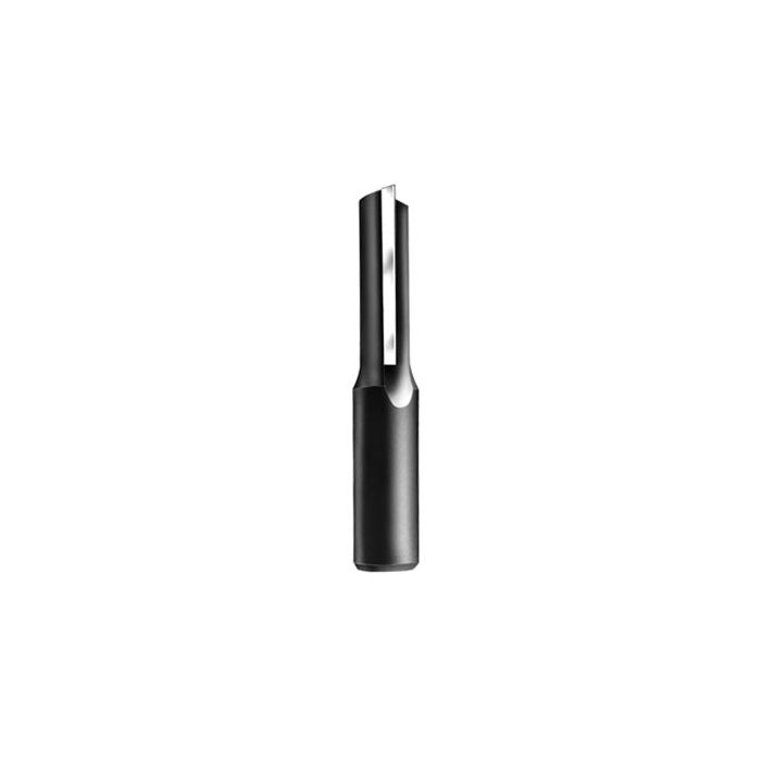 ONSRUD 48-079 1/4" Carbide Tipped One Flute Straight V Flute for Natural Woods, Composite Plastics and Woods, Foam Router Bit
