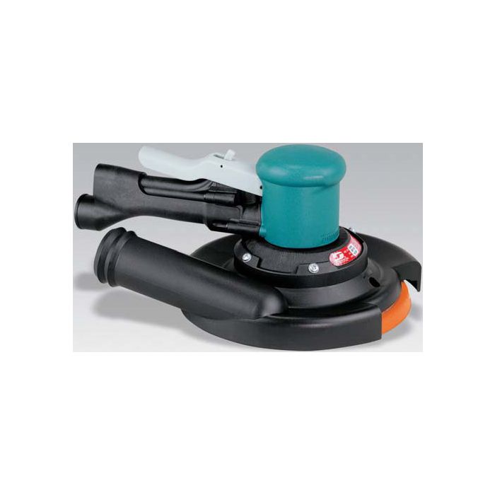 Dynabrade 58446 8" (203 mm) Dia. Two-Hand Gear-Driven Sander, Central Vacuum