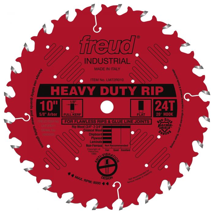 Freud LM72R010 10" Heavy-Duty Rip Blade