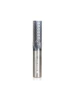 Amana tool 48058-B High Performance Burr End 1/2 D x 1-1/8 CH x 1/2 SHK x 3 Inch Long SC Fiberglass and Composite Cutting AlTiN Coated Router Bit