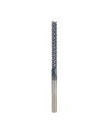 Amana tool 48054-E High Performance End Mil 1/4 D x 2-1/8 CH x 1/4 SHK x 4 Inch Long SC Fiberglass and Composite Cutting AlTiN Coated Router Bit