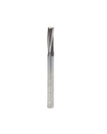 Amana tool 51631 Solid Carbide Spiral Finisher 1/4 Dia x 7/8 Cut Height x 1/4 Shank x 3 Inch Long Up-Cut Router Bit, Leaves an Extra High Surface Finish