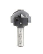 Amana tool RC-2490 CNC Insert Nova System Cove & Bead Plunge Form for MDF and Wood Cabinet Doors 3/4 D x 7/16 CH x 1/2 Inch SHK Router Bit