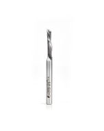 Amana tool HSS1629 HSS Spiral Aluminum Cutting Single Flute Down-Cut 1/4 D x 1 CH x 1/4 Inch SHK Router Bit