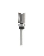 Amana tool 45361 Carbide Tipped Flush Trim Plunge Template 9/16 D x 3/4 CH x 1/4 Inch SHK w/ Upper Bal Bearing Router Bit