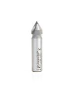 Amana tool 45706 Carbide Tipped V Groove 60 Deg x 1/2 D x 27/64 CH x 1/2 Inch SHK Router Bit