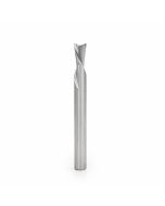 Amana tool 46437 Solid Carbide Spiral Plunge 1/4 D x 3/8 CH x 1/4 SHK x 2-1/2 Inch Long Down-Cut Router Bit