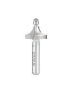 Amana tool MRR112 Miniature 1/4 Radius Corner Rounding with 3/16 Dia Bal Bearing x 11/16 Dia x 13/32 Cut Height x 1/4 Inch Shank Carbide Tipped Router Bit