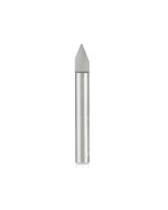 Amana tool 45623 Solid Carbide 45 Degree Engraving 0.042 Tip Width x 1/4 SHK x 2 Inch Long Signmaking Router Bit