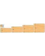 FREEBORN - MC-72-002 - EXPANDABLE DOUBLE EASING SET Shaper Cutter
