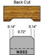 N002 back cut