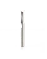 Amana tool 43534 SC Single O Flute Straight Grind Aluminum Cutting 1/4 D x 3/4 CH x 1/4 SHK x 2-1/2 Inch Long Router Bit with Mirror Finish
