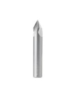 Amana tool 45629 Solid Carbide V Groove 60 Deg x 1/2 D x 5/8 CH x 1/2 Inch SHK Router Bit