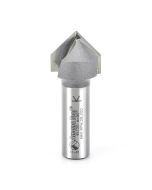 Amana 45720 Carbide Tipped V Groove 90 Deg x 7/8 Dia x 5/8 x 1/2 Inch Shank