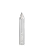 Amana 45733 Carbide Tipped V Groove Signmaking & Lettering 60 Deg x 9/16 Dia x 7/16 x 1/2 Inch Shank