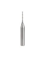 Amana tool 46009 Solid Carbide Spiral 2 Flute Plunge 1/16 D x 1/2 CH x 1/4 SHK x 2 Inch Long Up-Cut Router Bit