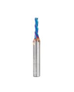 Amana tool 46051-K SC Spektra Extreme tool Life Coated Spiral Plunge 1/8 Dia x 1/2 CH x 1/4 SHK 2 Inch Long Down-Cut Router Bit