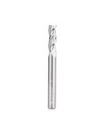 Amana tool 46149 CNC Solid Carbide Spiral Plunge 1/4 D x 3/4 CH x 1/4 SHK x 2-1/2 Inch Long Up-Cut, 3-Flute Router Bit