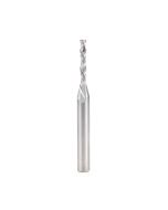 Amana tool 46176 CNC Solid Carbide Compression Spiral 1/8 D x 13/16 CH x 1/4 SHK x 2-1/2 Inch Long Router Bit
