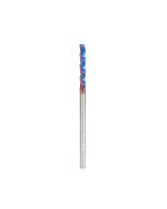Amana tool 46398-K CNC SC Spektra Extreme tool Life Coated Mortise Compression Spiral 1/8 D x 13/16 CH 1/8 SHK 2-1/2 Inch Long 3 Flute Router Bit
