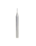 Amana tool 46510 Solid Carbide Double Flute Up-Cut Bal Nose Spiral 1/32 R x 1/16 D x 1/4 CH x 1/4 SHK x 2-1/2 Inch Long Router Bit