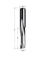 CMT 196.506.11 Solid Carbide Downcut Spiral Bit & Chipbreaker, 1/2-Inch Diameter