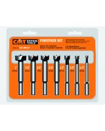 CMT 537.000.07  7-Piece Forstner Bit set,  1/4-3/8-1/2-5/8-3/4-7/8-1 Diameters, 3/8-Inch Shank.