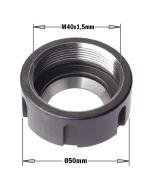 CMT 992.183.01 Clamping Nut for Chucks with ER32 Collet, Right-Hand Rotation