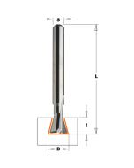 CMT 818.097.11 Solid Carbide Dovetail Bit, 3/8-Inch Diameter, 1/4-Inch Shank
