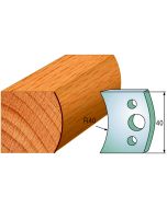 CMT 690.008 Pair of Profiled Knives for Shaper Cutters, 1-37/64-Inch Cutting Length, 5/32-Inch Thickness Shaper Cutter