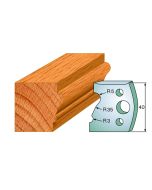 CMT 690.081 Pair of Profiled Knives for Shaper Cutters, 1-37/64-Inch Cutting Length, 5/32-Inch Thickness Shaper Cutter