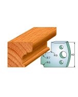 CMT 690.082 Pair of Profiled Knives for Shaper Cutters, 1-37/64-Inch Cutting Length, 5/32-Inch Thickness Shaper Cutter