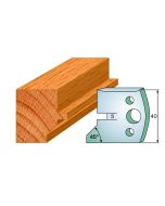 CMT 690.083 Pair of Profiled Knives for Shaper Cutters, 1-37/64-Inch Cutting Length, 5/32-Inch Thickness Shaper Cutter
